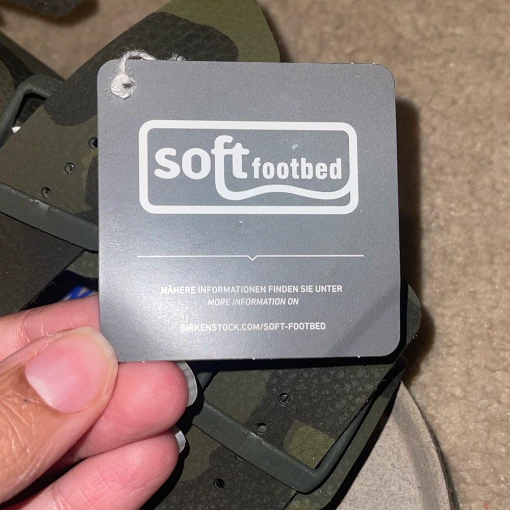 Birkenstock Milano Desert Soil Camo Green Sandals - Picture 5 of 6